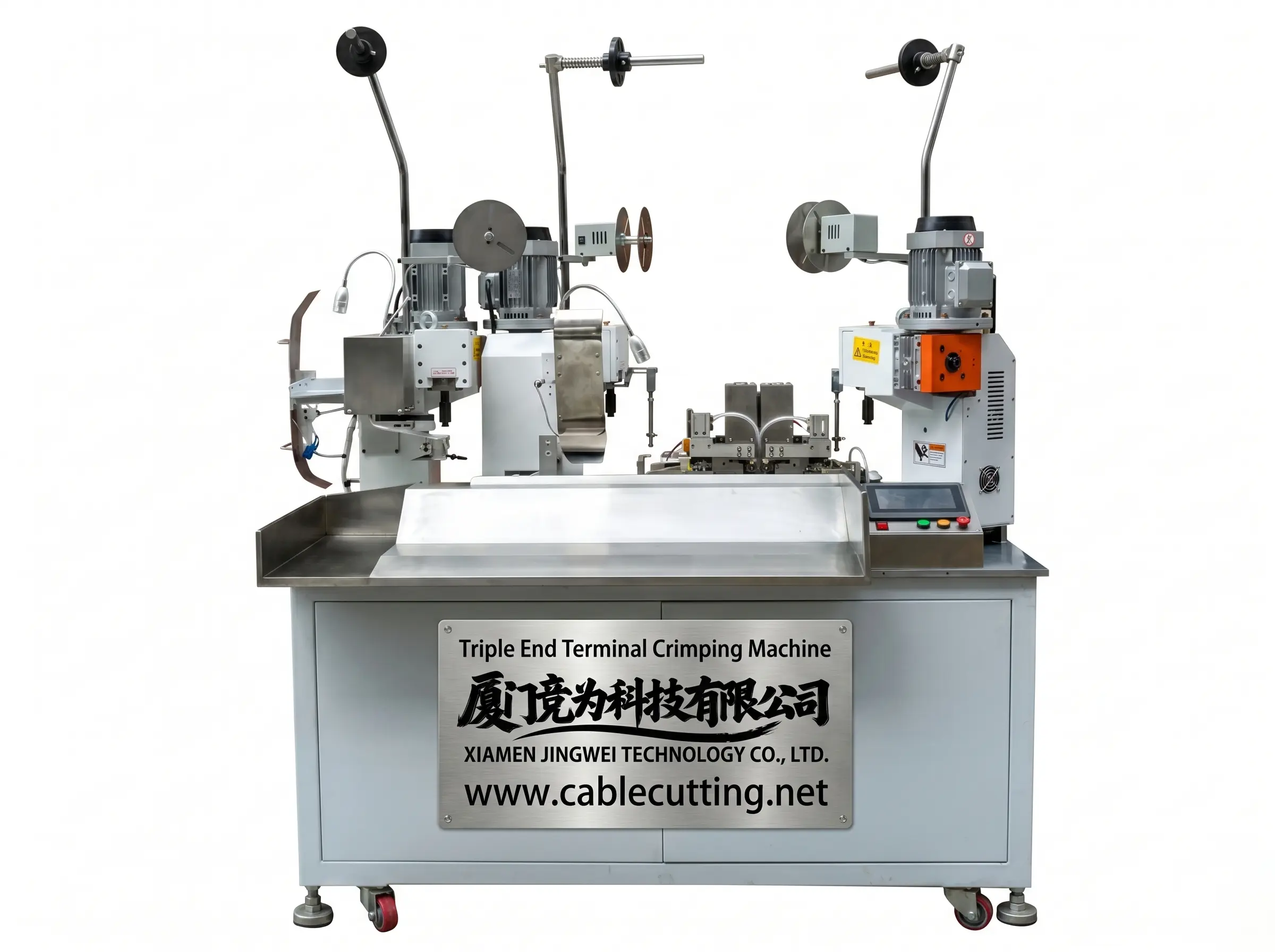 Machine Automatique de Sertissage Triple Extrémité Haute Vitesse WPM-189