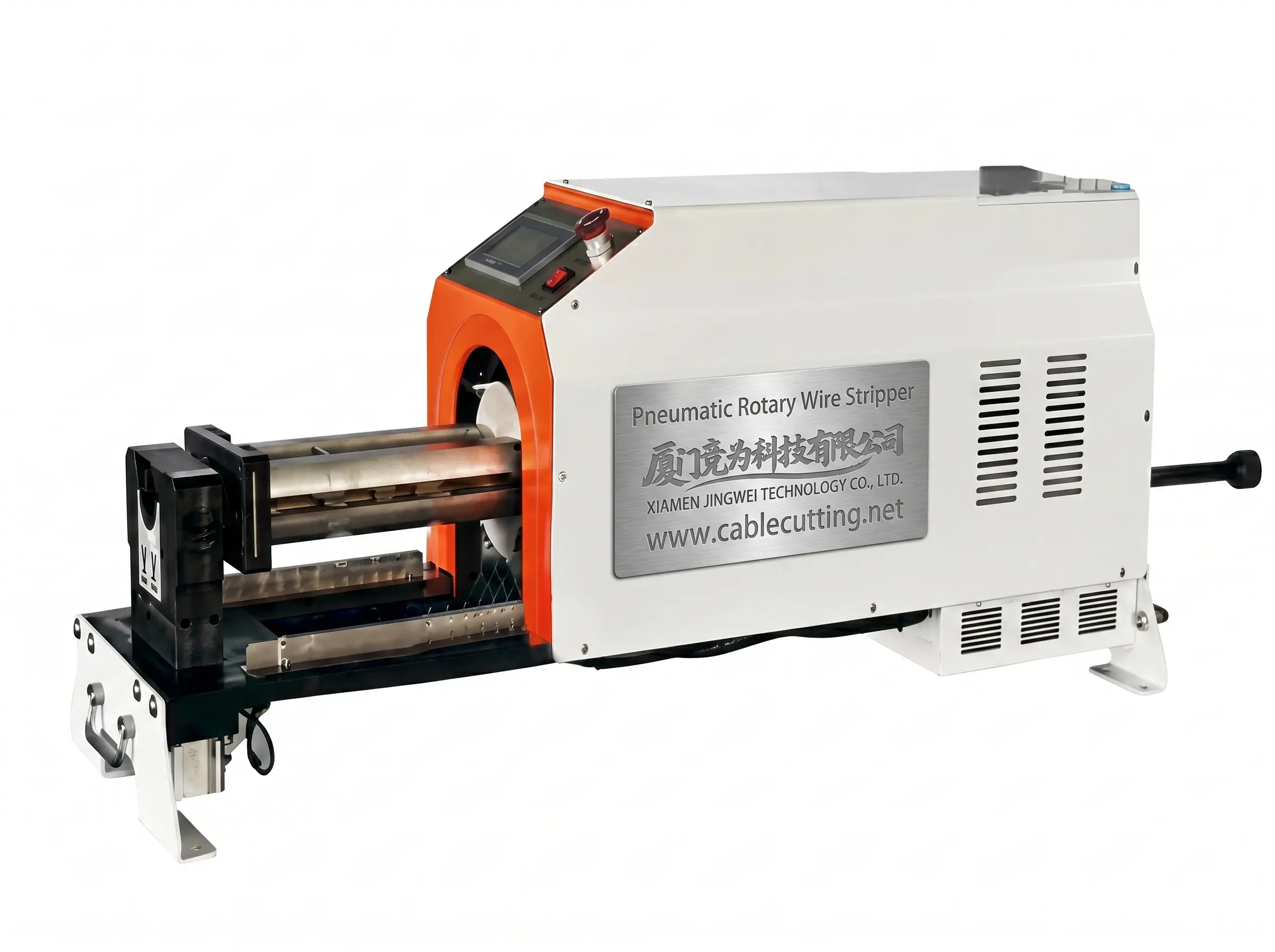 Dénudeuse pneumatique rotative WPM-X600 – Précision et automatisation pour le câblage industriel