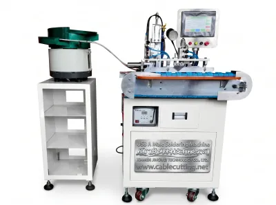 Machine à souder automatique USB A mâle haute vitesse WPM-121-AM