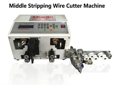 Machine automatique de découpe et dénudage de fils WPM-0-4M - Machine de coupe et dénudage de fils