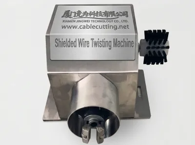Machine automatique de torsion de fils blindés pour la réduction des EMI WPM-003A - Brosse pour tresse de blindage