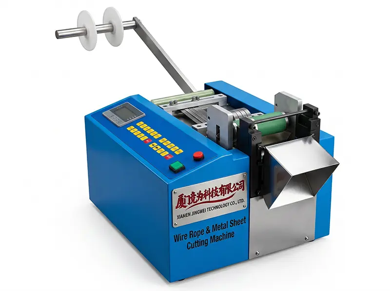 Machine de découpe de câble en acier WPM-ZCUT-100S - Solution automatique et précise par JINGWEI