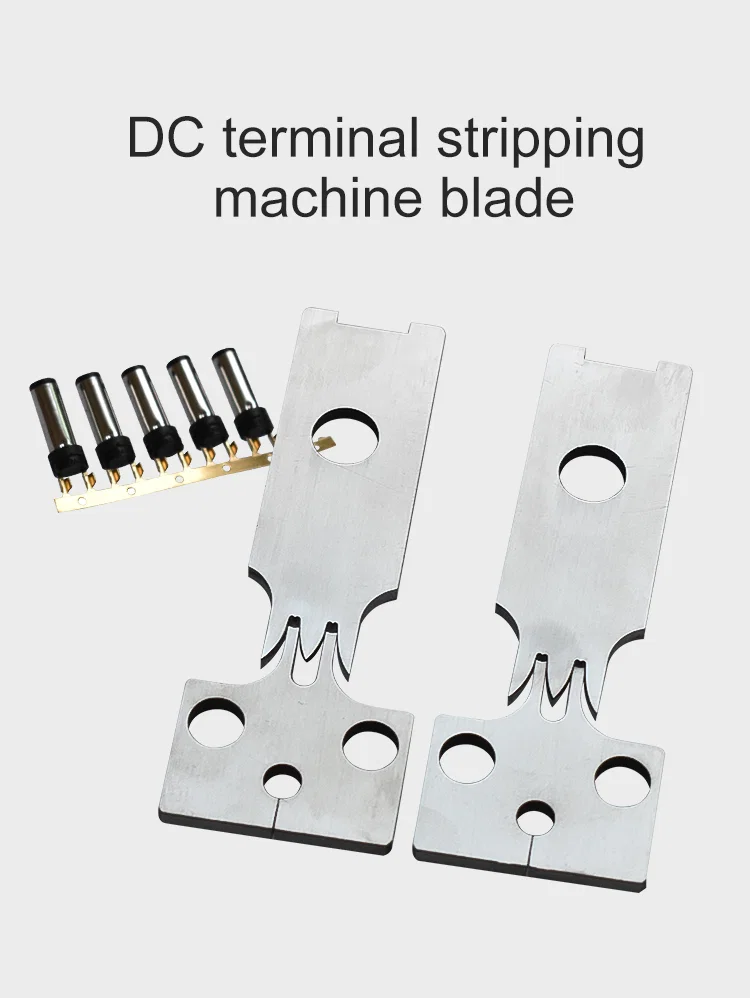Loose Terminal Blades, Crimping Blade Die, Cold Pressed Blade Die Lames terminales lâches, matrice de lame de sertissage, matrice de lame pressée à froid