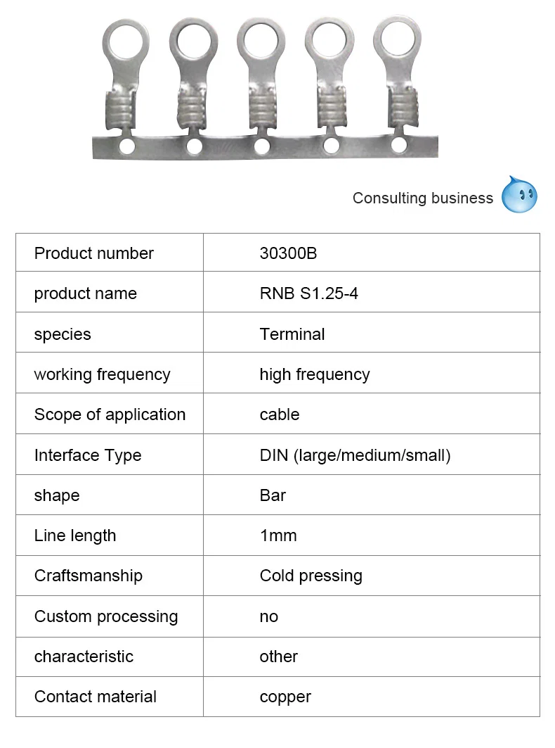 Cuivre Cosses à fourche à gaine non isolante, connecteur à fourche en laiton et en acier nickelé, borne PH VH JST, borne en cuivre