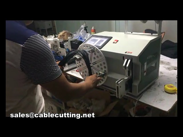 Machine d'enroulement et de ligature de câbles WPM-212 | Automatisation industrielle
