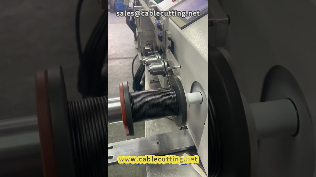 Machine automatique de bobinage de compteurs | Bobineuse pour câbles et faisceaux