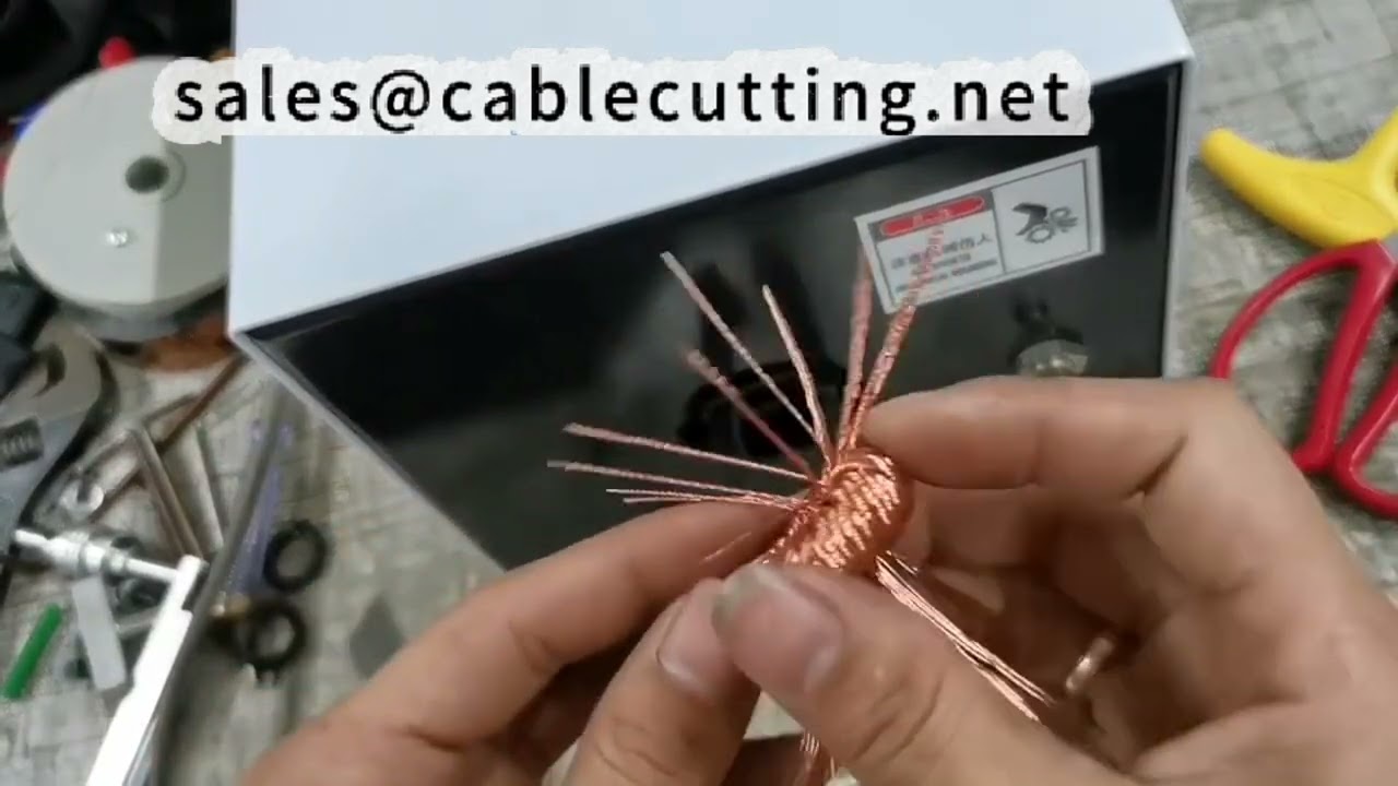 Industrial Wire Twisting Machine Demo for Factory Automation