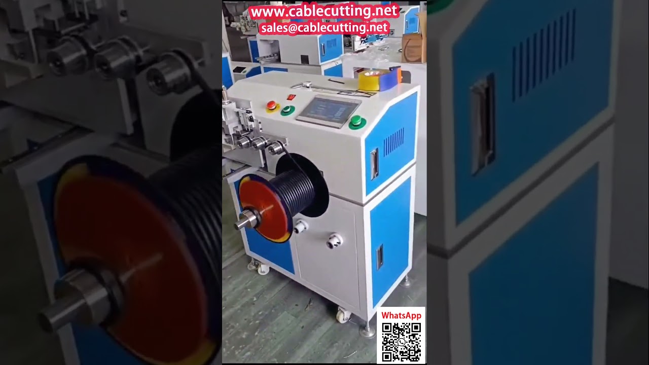 Machine à bobiner les câbles électriques avec compteur de métrage - Automatisation fiable