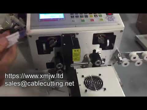 Machine de coupe et dénudage de câble USB WPM 380t avec fonction de torsion pour fabrication de câbles