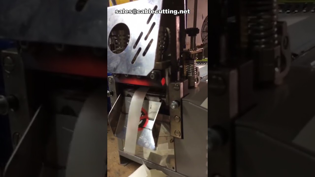 Machine de coupe de ruban adhésif électrique lourde à lames chaude et froide