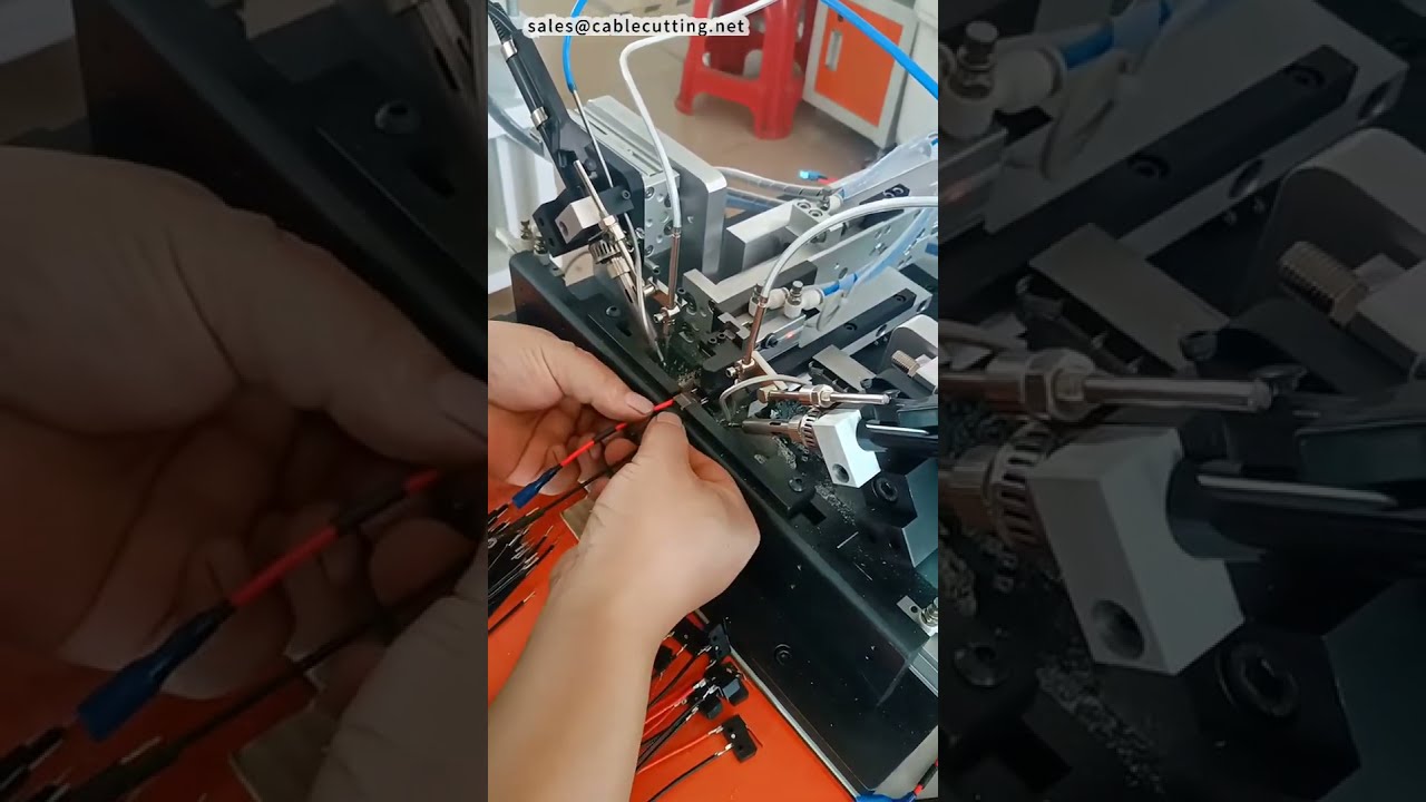 Machine à souder micro-interrupteurs avec bol vibrant | 750-800 pièces/h #usine #automatisation