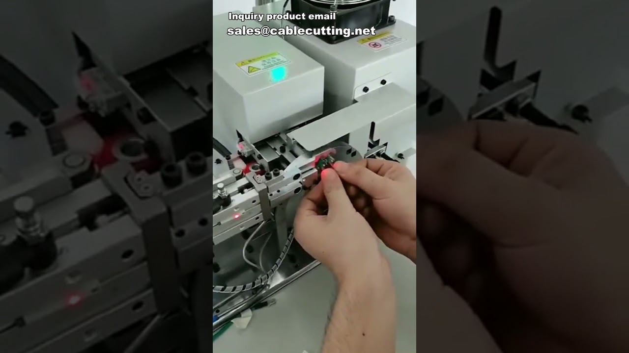 Machine d'insertion de gaines automatique avec chauffage – Insertion et soudage de gaines pour câbles