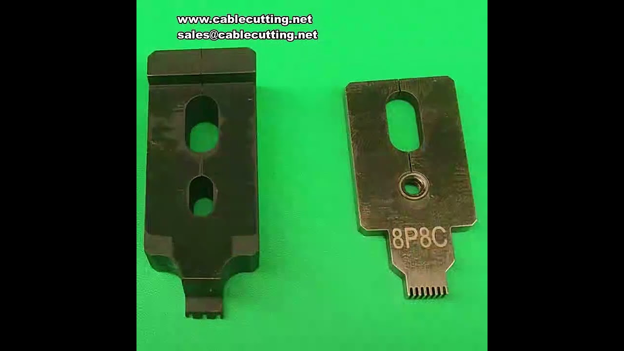 Machine à sertir les câbles téléphoniques et réseau : 4P4C, 6P4C, 6P6C, 8P8C - Connecteurs RJ45