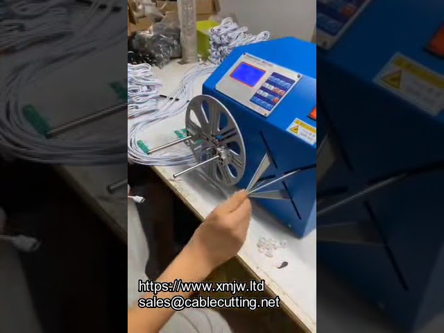 Machine à enrouler automatique pour câbles USB, audio et écouteurs