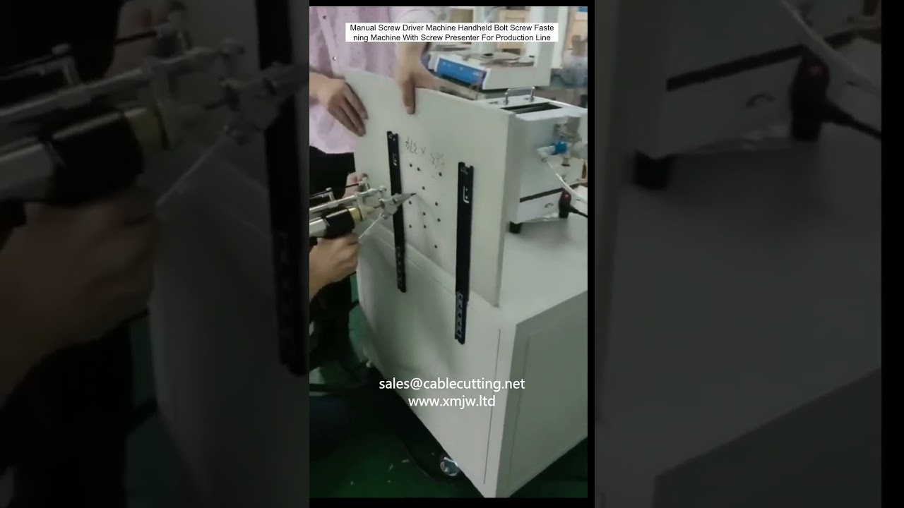 Machine à visser manuelle portable - Présentateur de vis pour assemblage boulons et produits