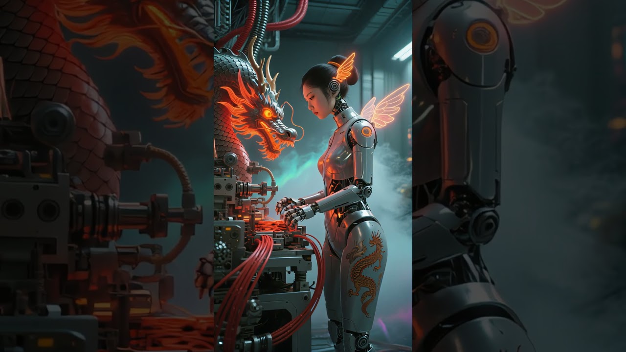 Automated Female Robot Cable Processing Machine for Factory Automation