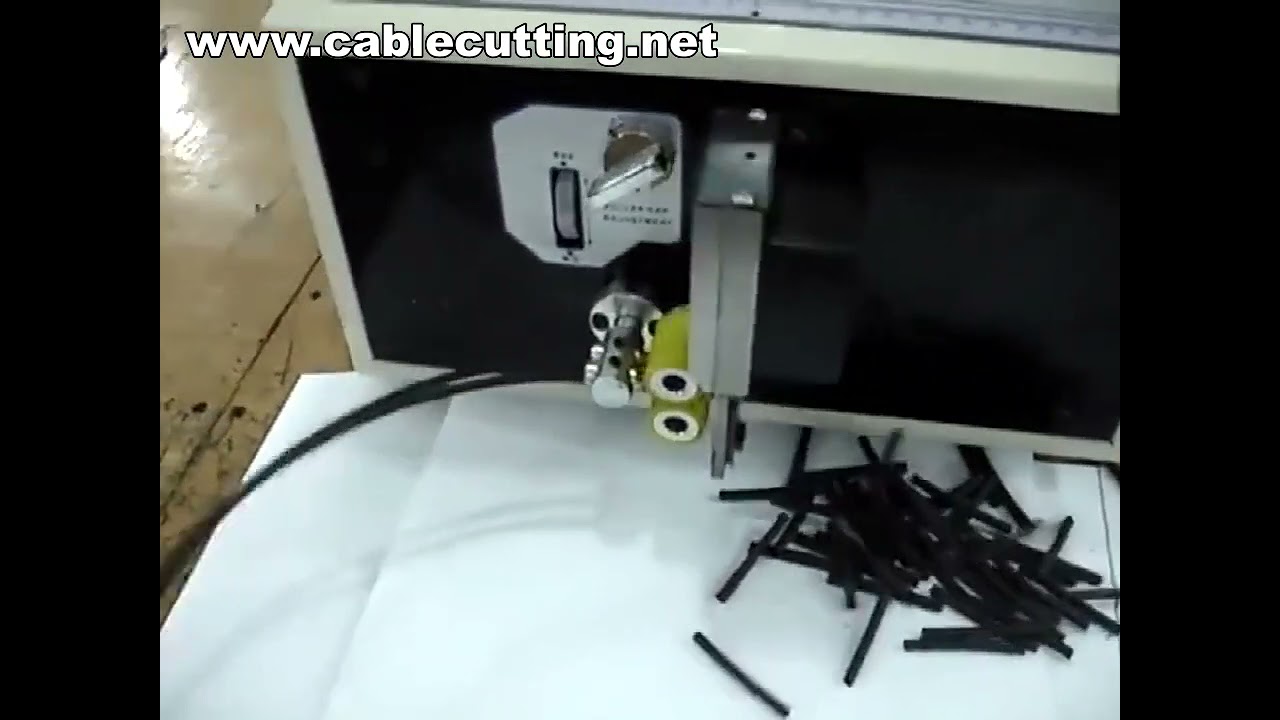 Machine de découpe de tubes et gaines thermorétractables | Équipement de coupe de précision