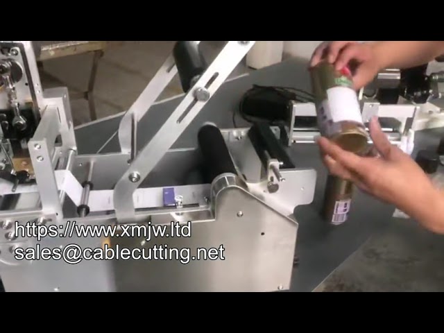Manual Labeling Machine for Round Bottles and Containers