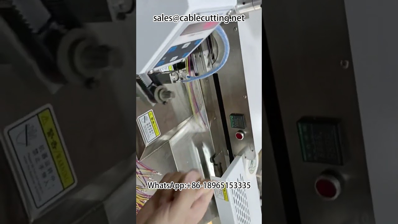 Multifunctional Five-Wire Double-Head Termination Machine with Dipping and Tin Stripping