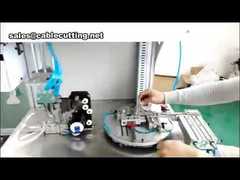 Machine à enrouler et attacher les câbles : automatisation industrielle