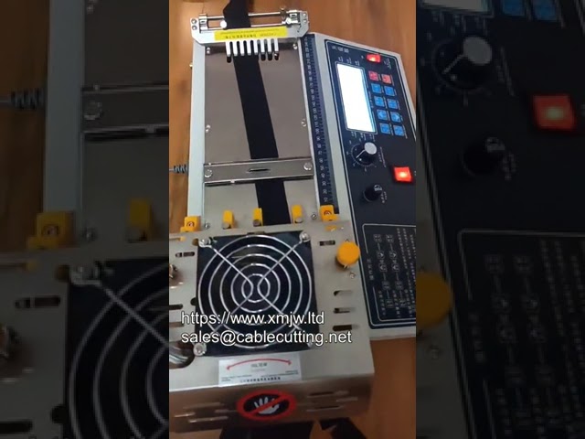Machine de découpe automatique à lames chaudes et froides pour bandes élastiques, sangles nylon et rubans