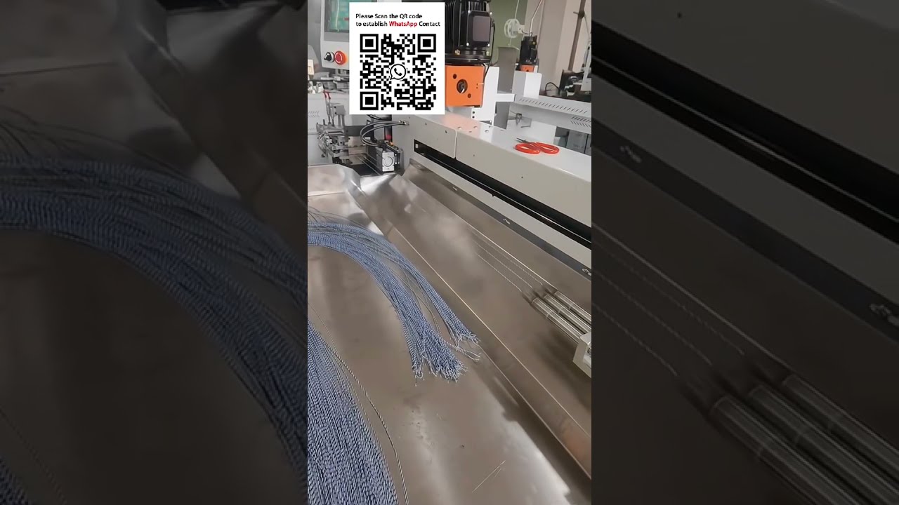 Machine à sertir et tordre automatique double extrémité – Traitement de fil automatisé