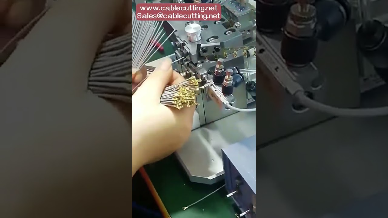 IPEX Terminal Crimping Machine for Coaxial RF Cable and IPEX Connectors