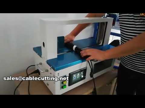Machine à bander film OPP compacte pour faisceaux de câbles | Emballage automatisé