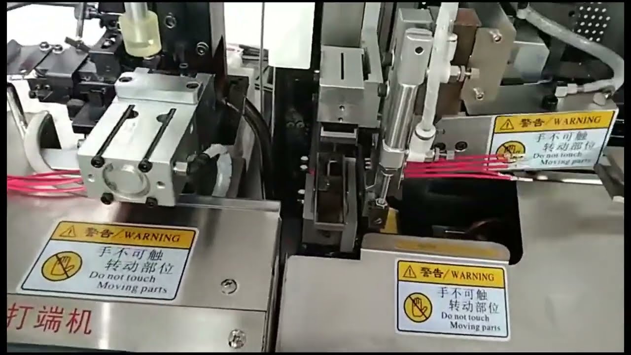 Fully Automatic Double-End Wire Tinning Machine for Dipping and Crimping