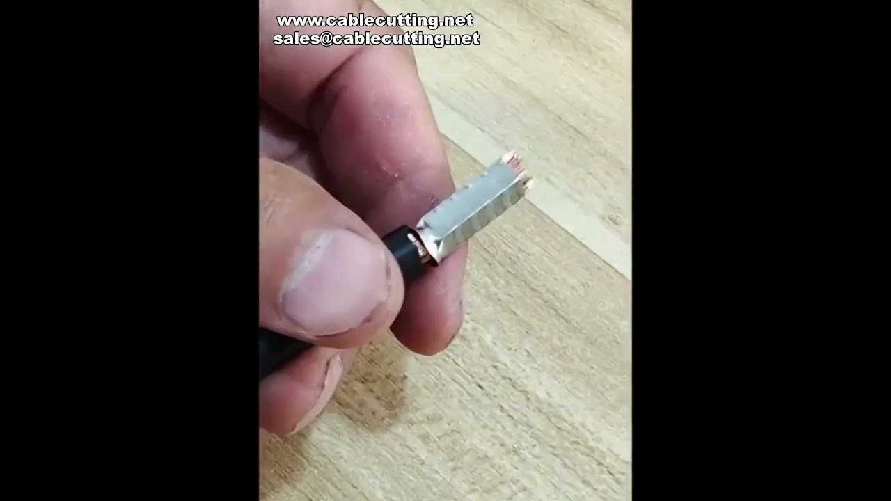 Machine à sertir les cosses tubulaires VE - Sertissage quadrangulaire précis 0,5 à 50 mm²