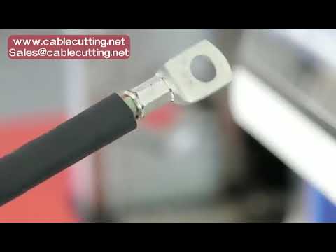 30-T Semi-Servo Motor Wire Terminal Crimper Machine, Cable Lug Crimping Machine