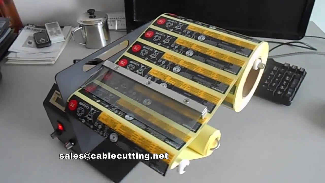 Distributeur Automatique d'Étiquettes et Dénudeur – Largeurs 160 mm et 205 mm