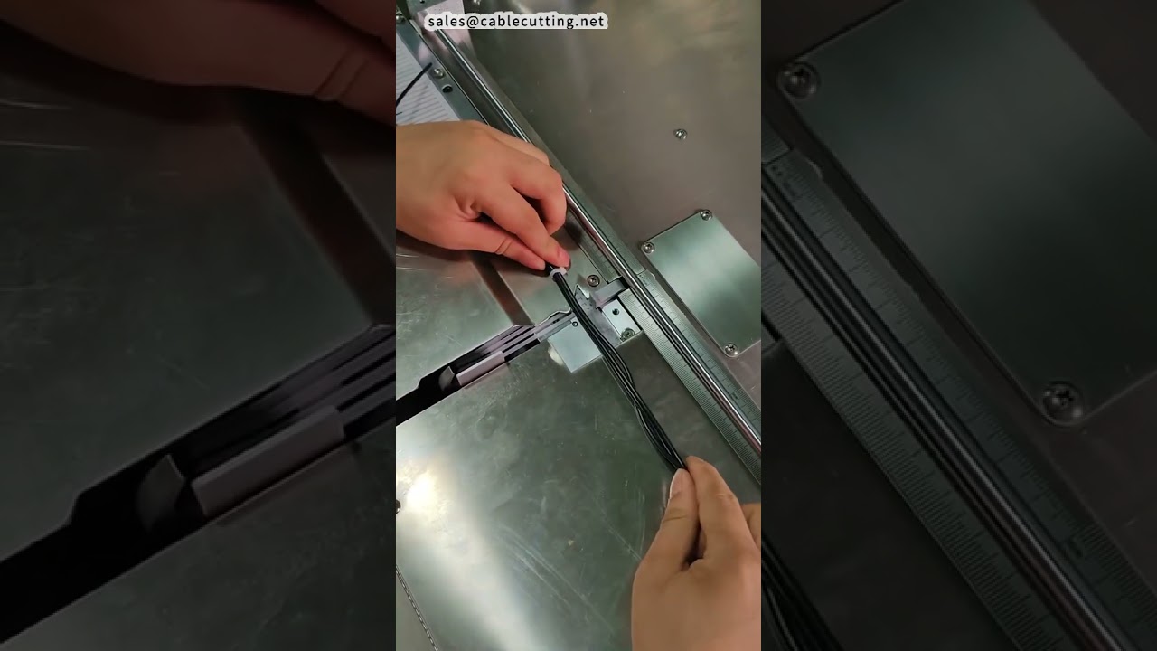 Machine automatique haute efficacité pour attaches-câbles nylon : boostez votre productivité #usine #machine