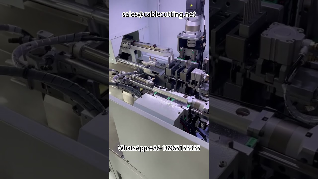 Round Sheath Cutting and Wire Tinning Machine | Integrated Inside-Outside Stripping