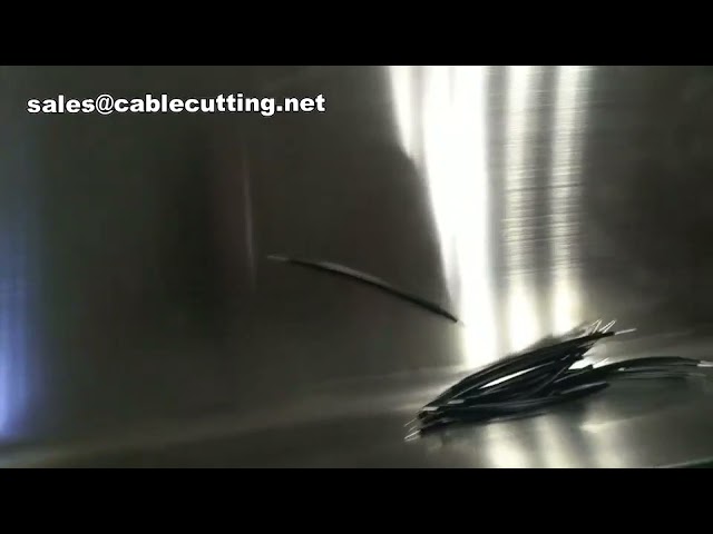 Dénudeuse rotative semi-coaxiale pour fil de cuivre | Machine à dénuder les câbles coaxiaux