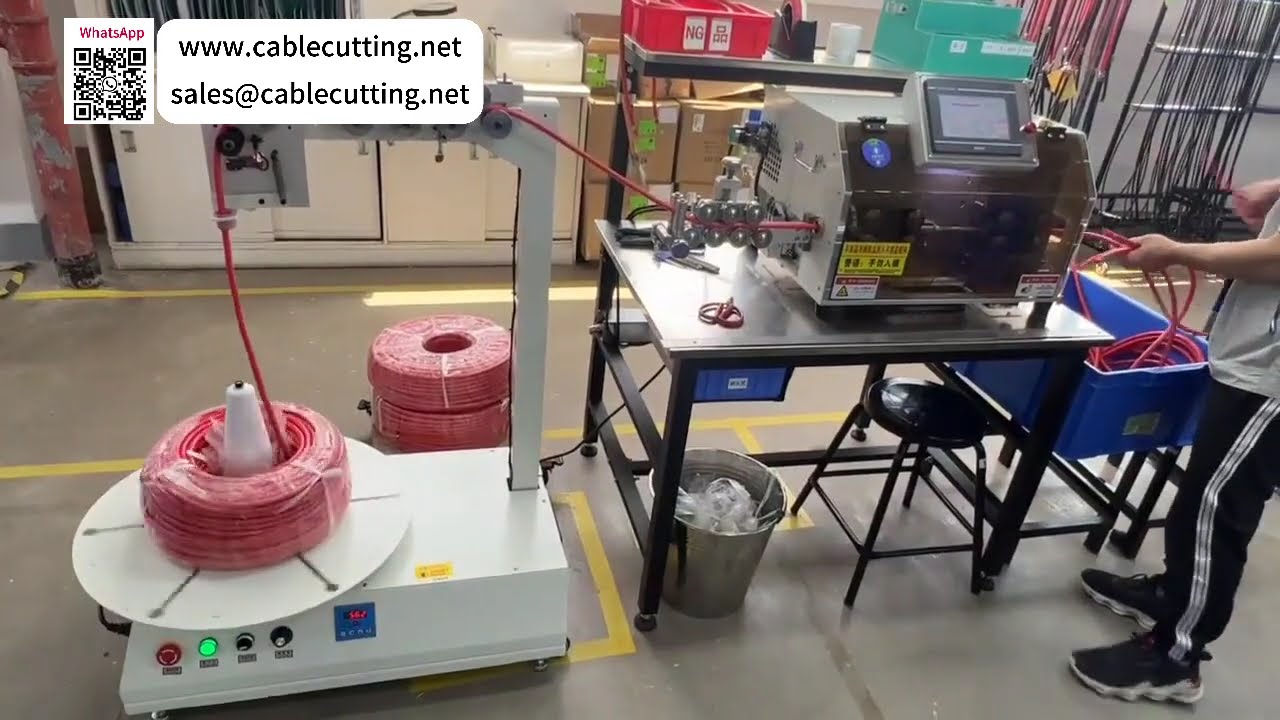 Machine de dévidage à vitesse variable sans palier pour bobine interne – Déroulement fluide et efficace