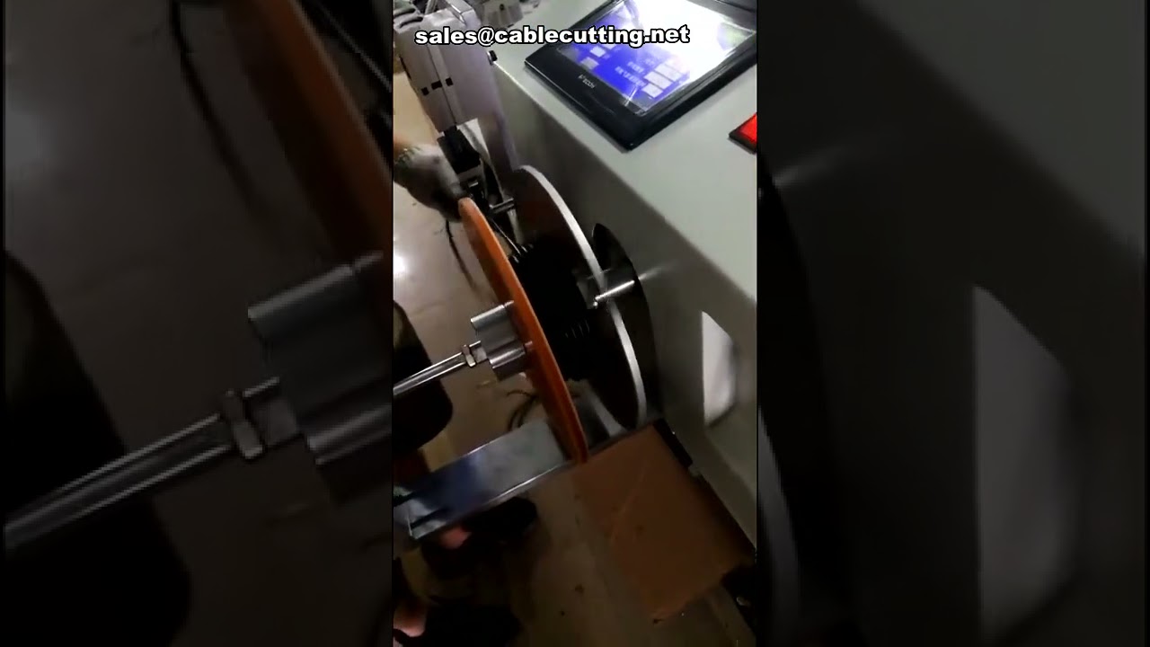 Machine de tri, enroulage et bobinage de câbles - Automatisation industrielle