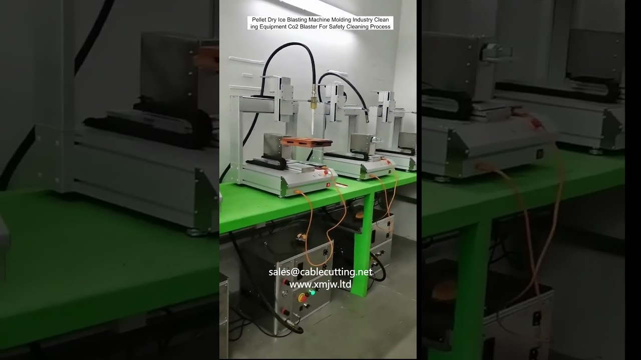 Machine de nettoyage à la neige carbonique pour l'industrie du moulage – Souffleuse CO2 sécurisée