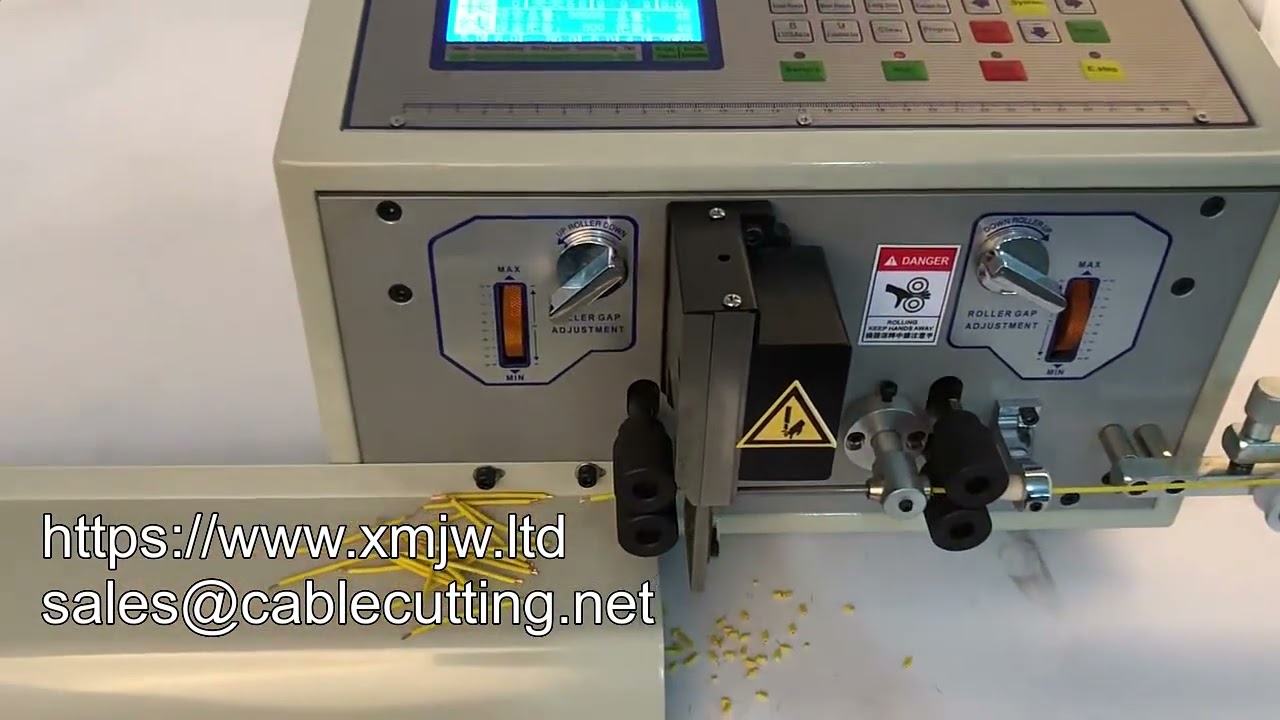 WPM-02 Factory Computer Electric Automatic LED Wire Stripping and Cutting Machine