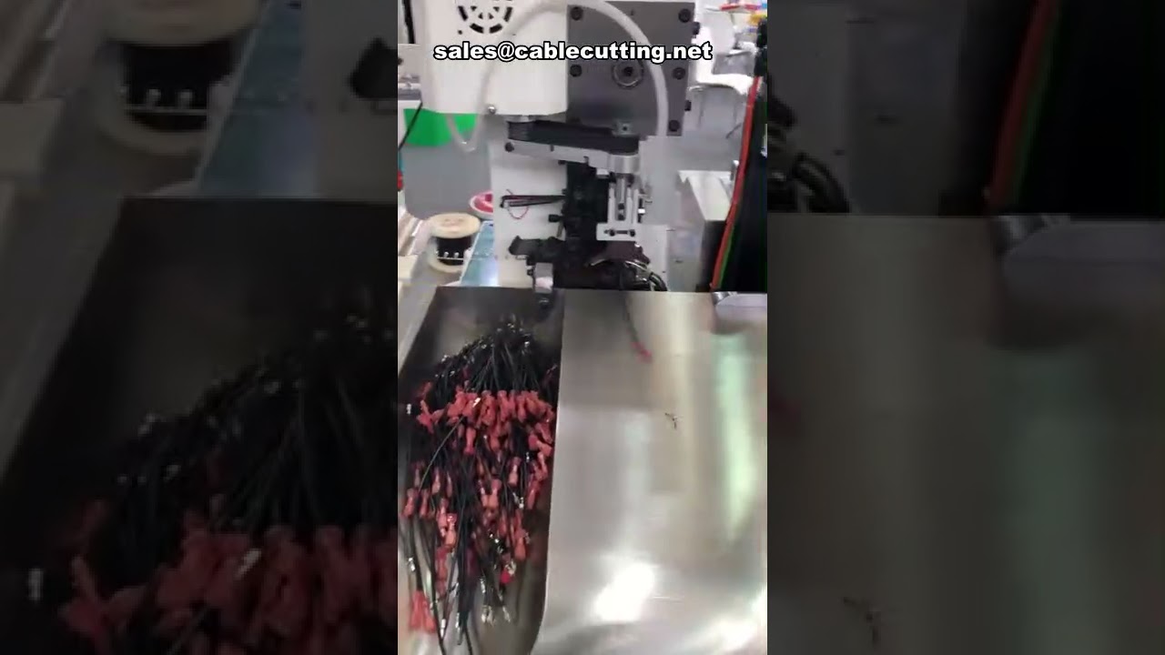 Machine à sertir les embouts de câbles : vidéo usine prix direct