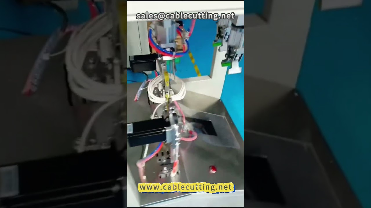 Machine automatique de ligaturage de fils | Bobineuse | Traitement de cordons d'alimentation et connecteurs