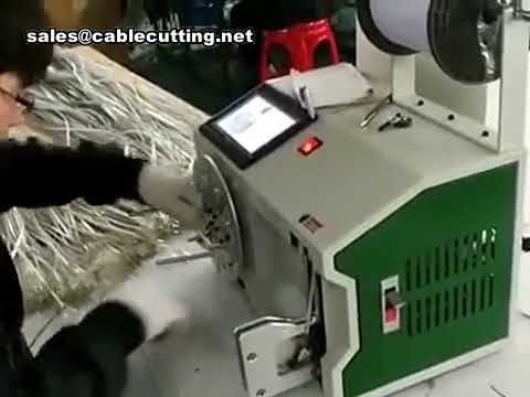 Automatic Wire Spool Winding, Tying, and Cable Tie Machine