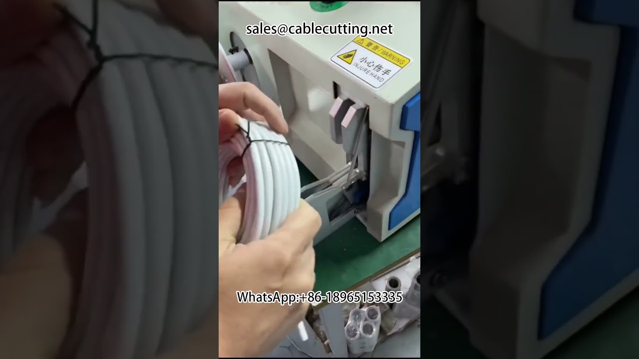 Row Winding and Tying Machine for Wire Processing