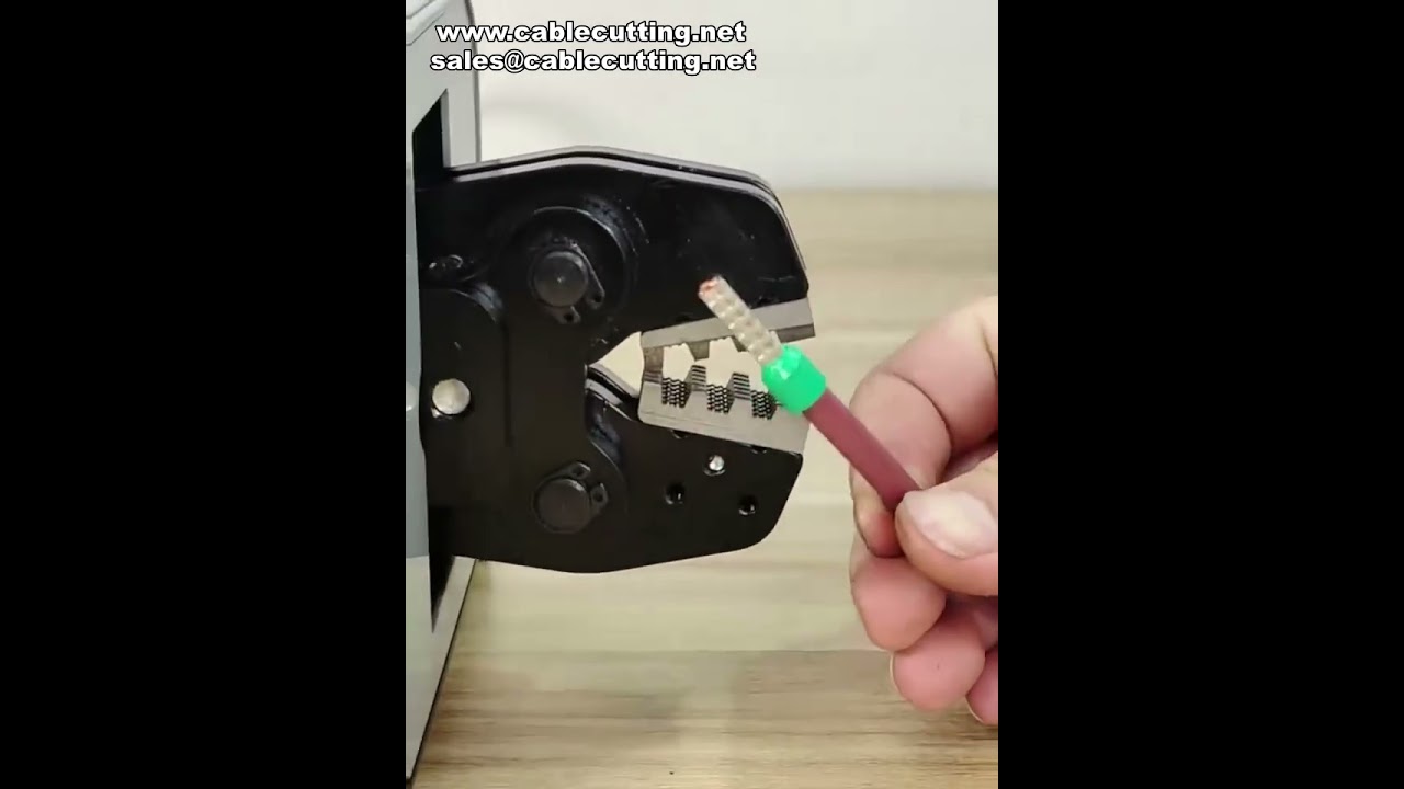 Sertisseuse Électrique de Fils : Outil de Sertissage Performant