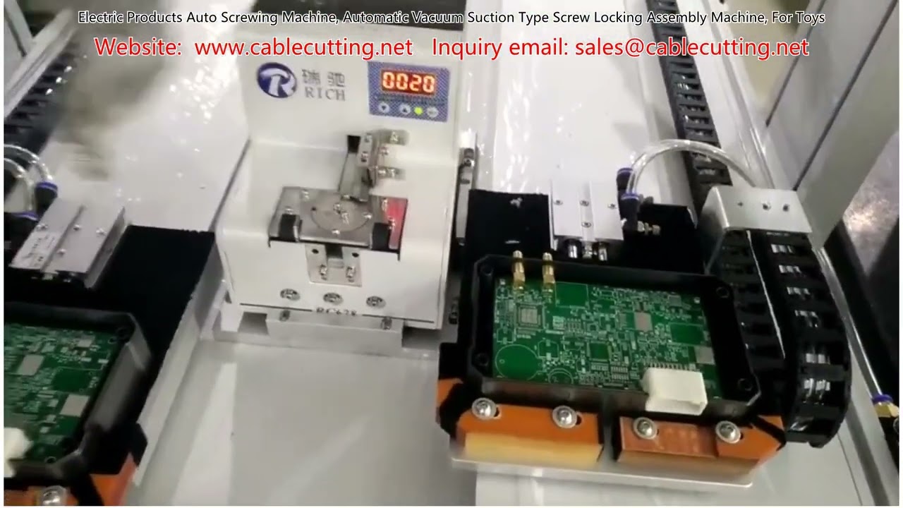 Automatic Vacuum Suction Electric Screw Locking Assembly Machine