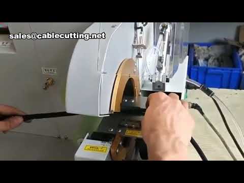 Machine de bobinage de ruban adhésif pour faisceaux de câbles - Automatisation industrielle