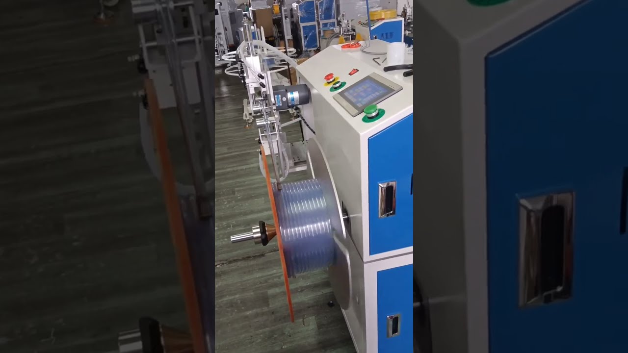 Automatic Meter Counting, Traversing, Cutting, Tube Winding & Coiling Machine for PU Air Hoses