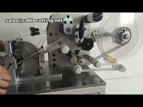 Étiqueteuse automatique pour câbles – Machine d'enroulage d'étiquettes