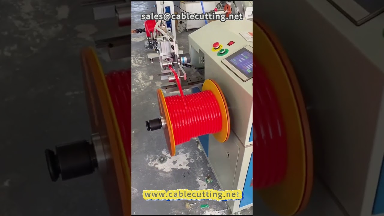 Machine à bobiner les tuyaux de gaz 62 | Enroulement de tous types de tuyaux # gaz # eau # fils # fabrication