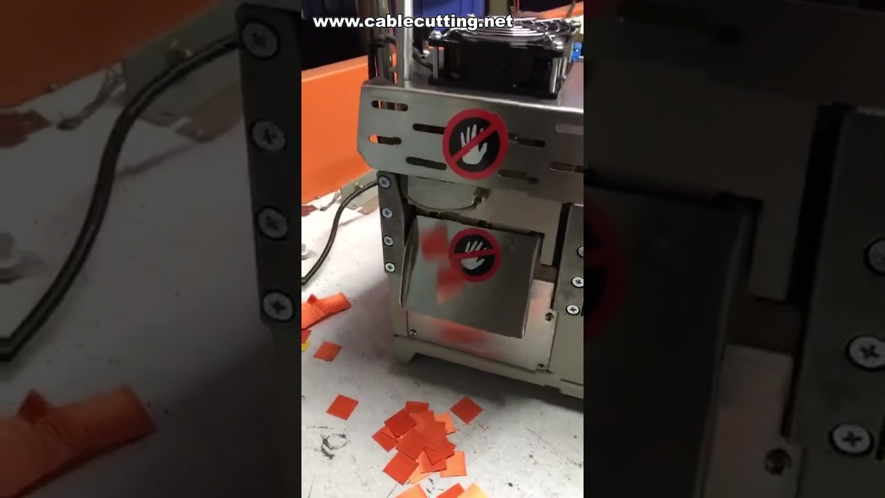 Machine de découpe automatique d'étiquettes en tissu - Découpe à chaud et à froid, Coupe-thermique de ruban